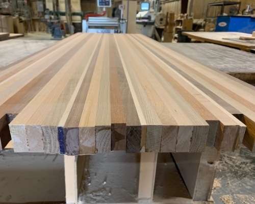 Hardwood Board Building Process